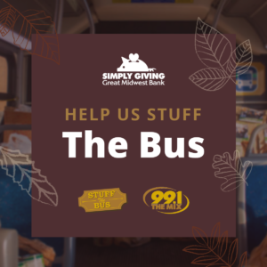 Great Midwest Bank Stuff The Bus_Simply Giving Campaign